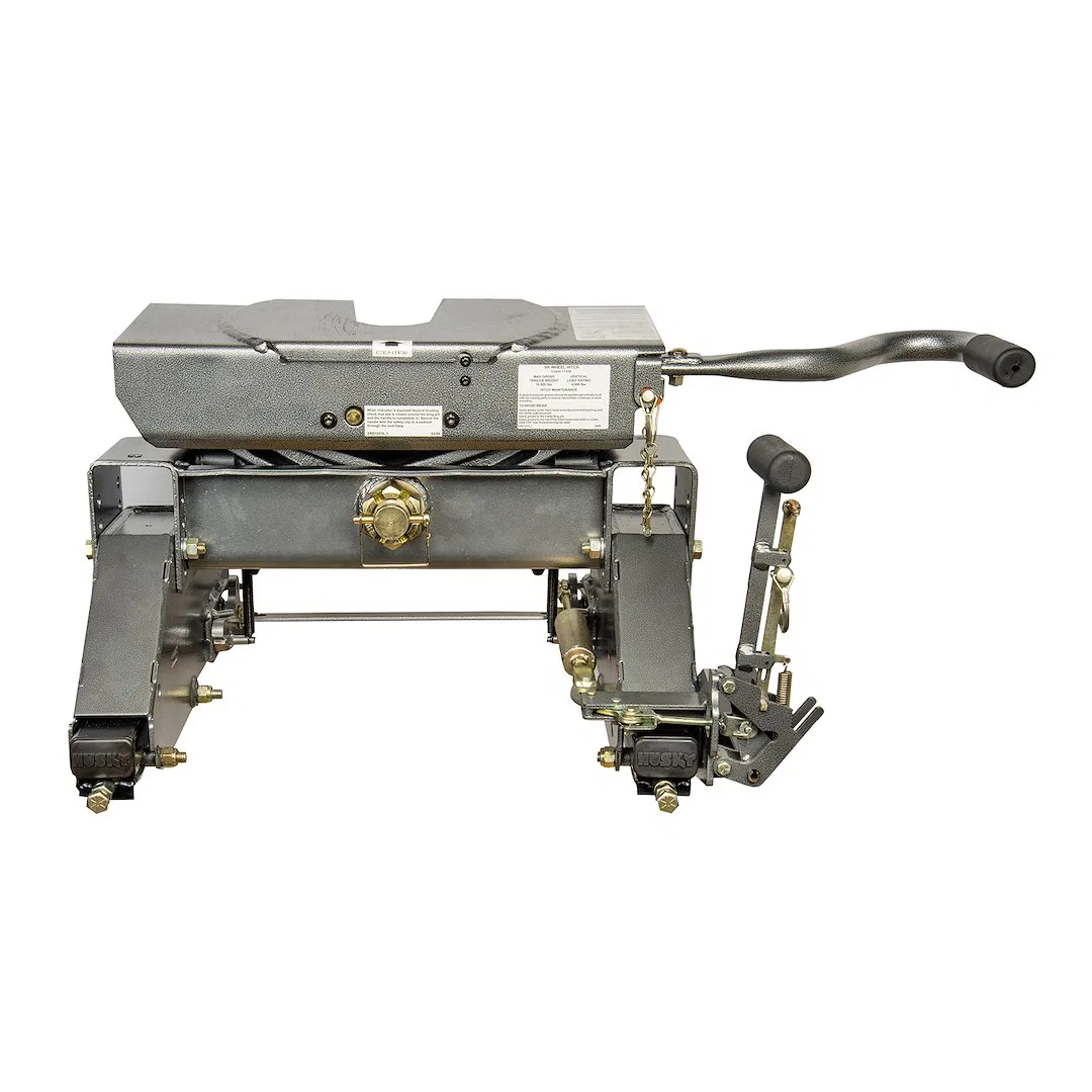 31667KIT – HUSKY TOWING Fifth Wheel Trailer Hitch, Includes Fifth Wheel Head With Wrap Around Jaw/ Head Support/ Glid...